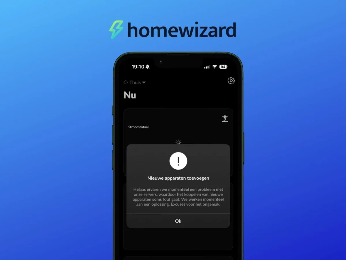 Storing HomeWizard: is er iets aan de hand en wat kun je doen?