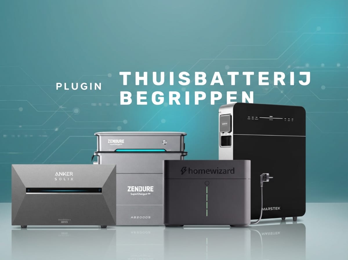 De 20 belangrijkste plug-in thuisbatterij-begrippen uitgelegd