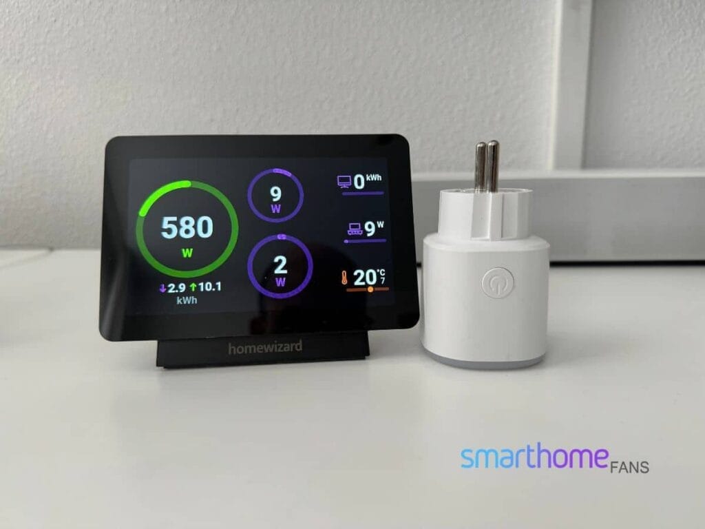 HomeWizard Energy Display Smarthomefans - formaat