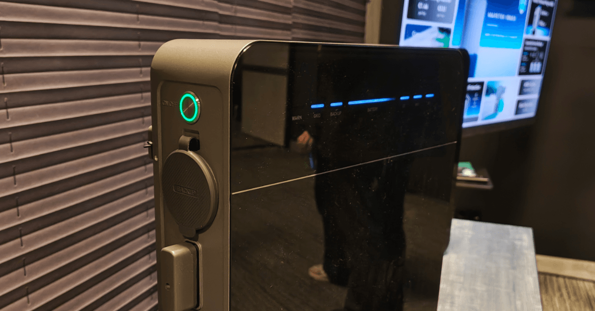 Marstek lanceert Venus B, een wel hele dunne plug-in thuisbatterij
