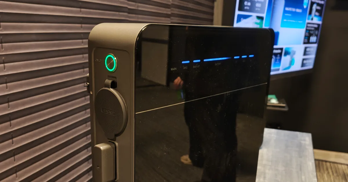 Marstek lanceert Venus B, een wel hele dunne plug-in thuisbatterij