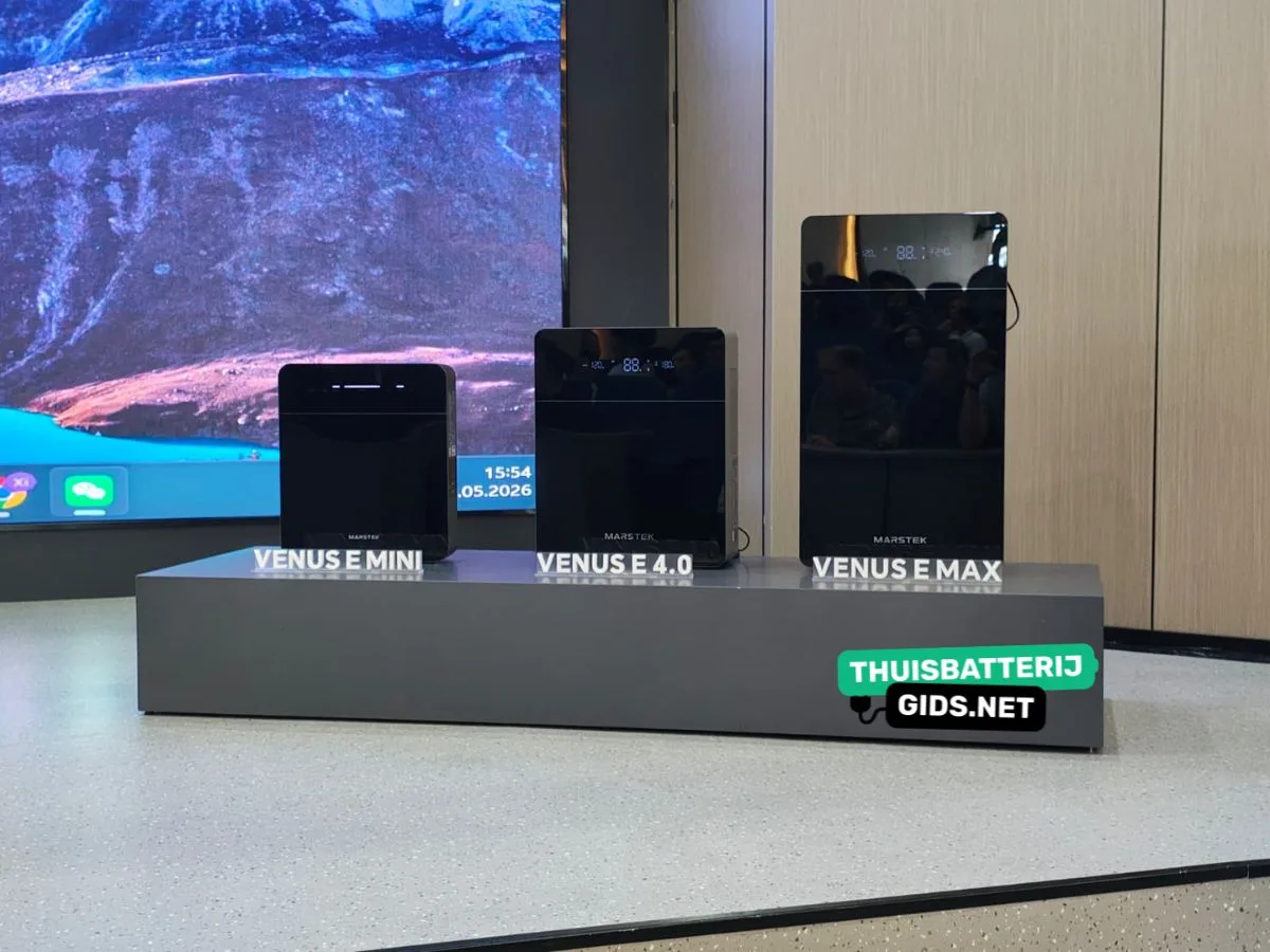 Marstek breidt Venus E-serie uit met 3 nieuwe thuisbatterijen