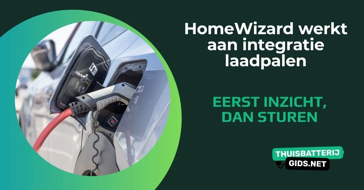 HomeWizard koppelt straks ook je laadpaal