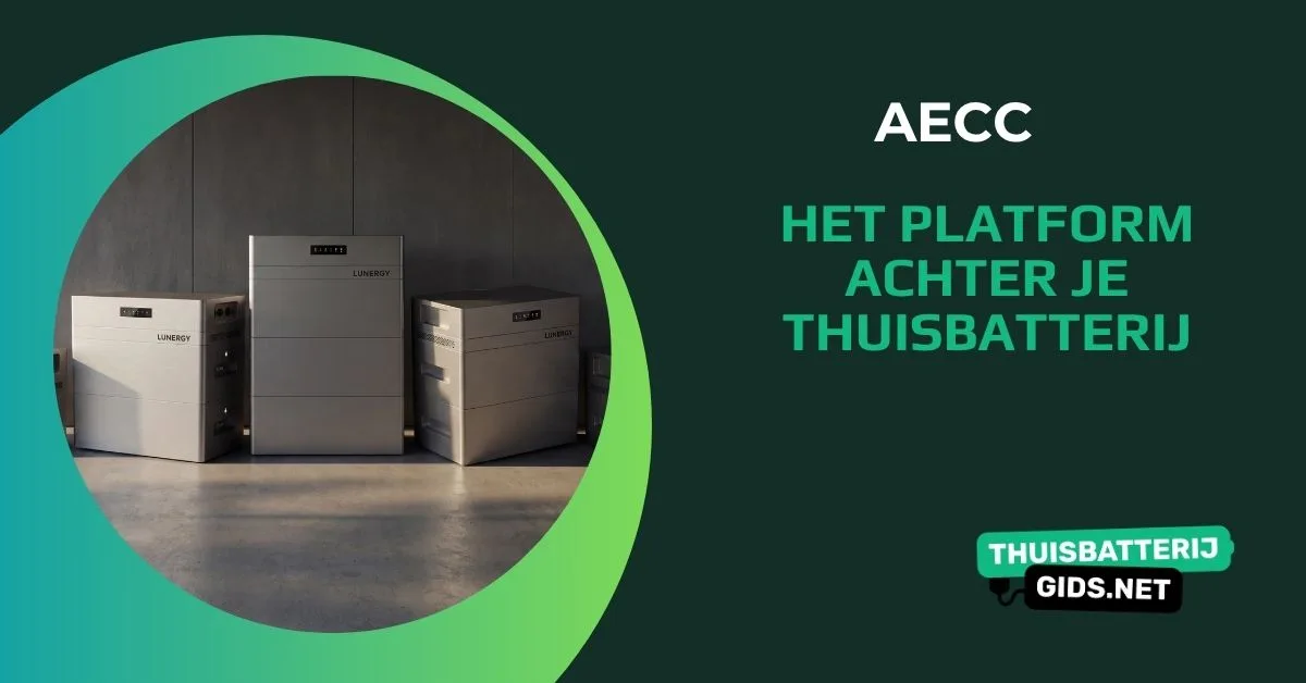 AECC: het verborgen platform achter veel plug-in thuisbatterijen
