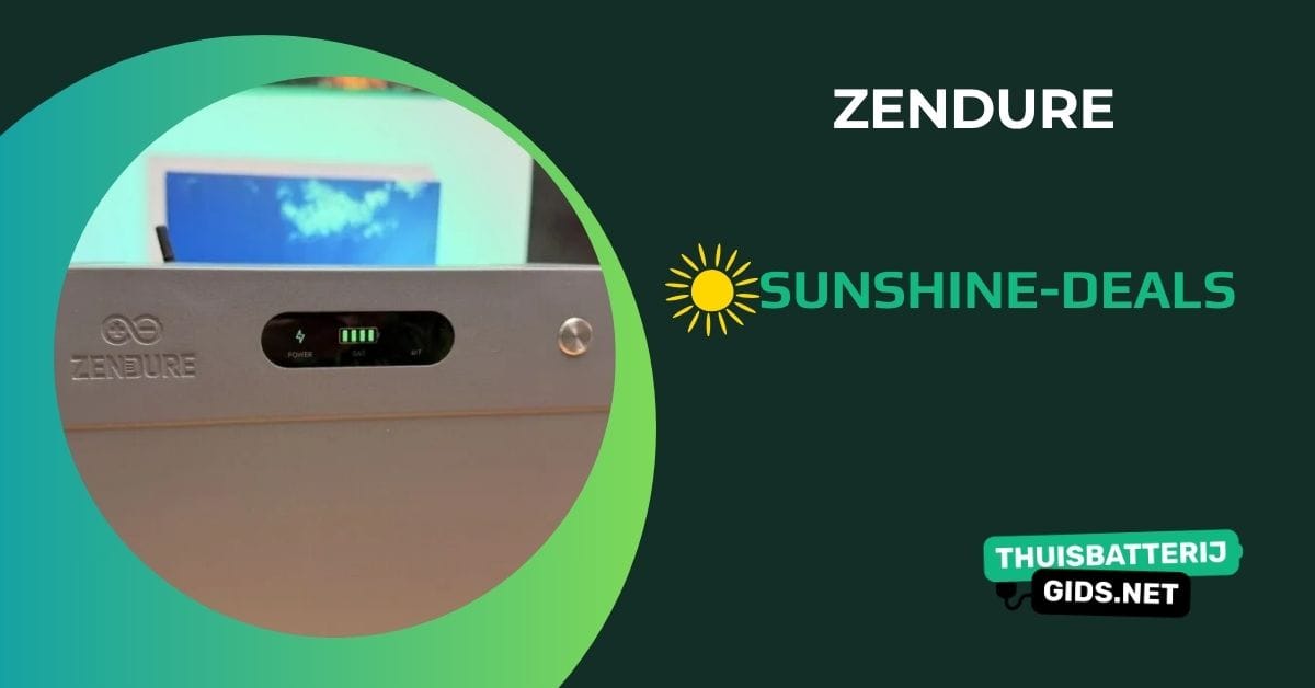 Zendure Sunshine Sale: 4 goeie deals op een rij