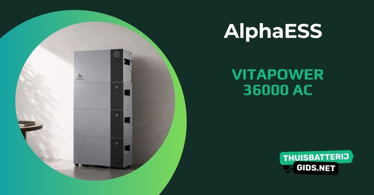 AlphaESS gaat plug-in: de VitaPower 3600 AC vanaf € 999