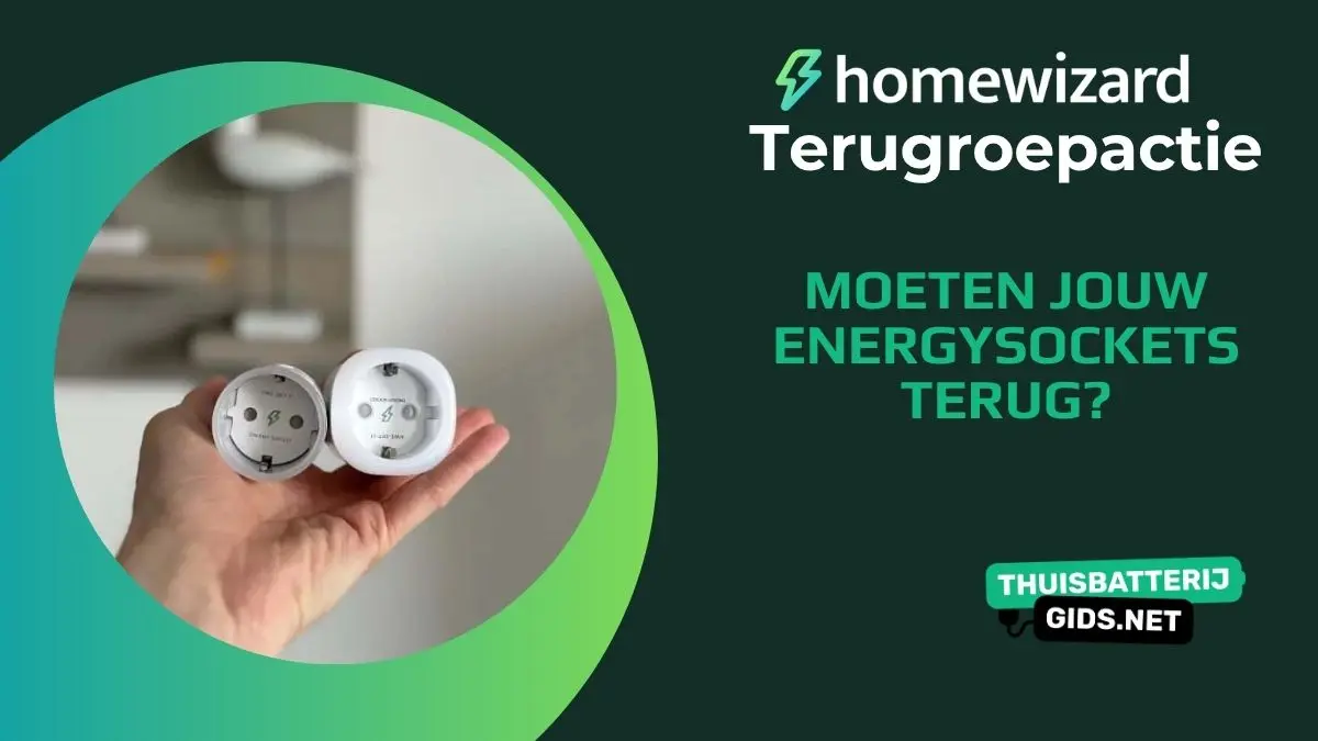 Terugroepactie HomeWizard Energy Socket: zo check je of jouw stekker terug moet